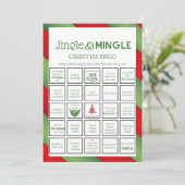 Kerstspel - Niet bewerkbaar - Kaart (Staand voorkant)