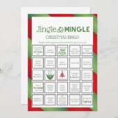 Kerstspel - Niet bewerkbaar - Kaart (Voorkant / Achterkant)