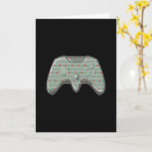 kerstspelcontroller kaart (Gele Bloem)