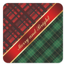 Kerstspelden en lint groen en rood