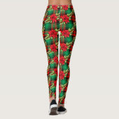 kerstspeldenbonnen en geponste Leggings (Achterkant)