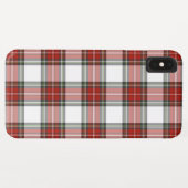 Kerstspeldenbord Red Tartan Check iPhone Hoesje Ho (Achterkant (horizontaal))