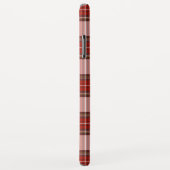 Kerstspeldenbord Red Tartan Check iPhone Hoesje Ho (Achterkant/rechts)
