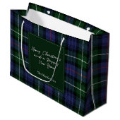 kerstspeldenFeestdagen Clan MacKenzie Tartan Groot Cadeauzakje (Voorkant Gekanteld)