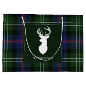 KerstspeldenFeestdagen Clan Sutherland Tartan Groot Cadeauzakje (Achterkant)