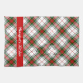 kerstspeldengoed ~ Gepersonaliseerd Theedoek (Horizontaal)