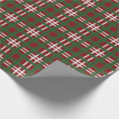 Kerstspeldengroen en rood cadeaupapier (Hoek)