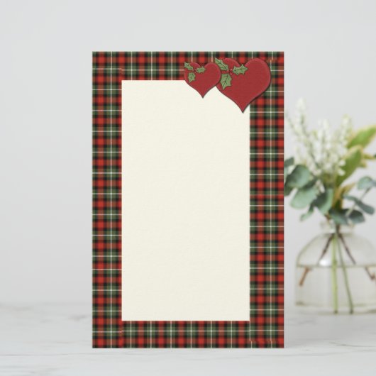 Kerstspeldenkunst Briefpapier (Staand voorkant)