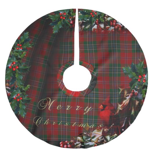 Kerstspelkardinaal Kerstboom Rok (Voorkant)