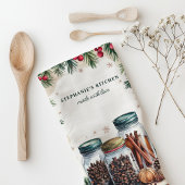 Kerstspicepotten Persoonlijke Kerstmis Theedoek