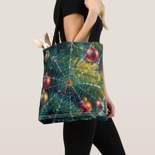 kerstspin tote bag (Dichtbij)