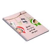 Kerstspiraal Notitieboek (Rechterzijde)