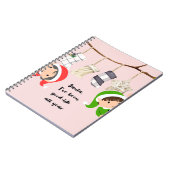 Kerstspiraal Notitieboek (Linkerzijde)