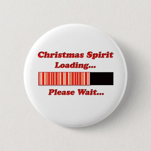 kerstspiraallading ronde button 5,7 cm (Voorkant)