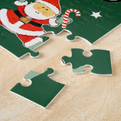 Kerstsport aftellen legpuzzel (Zijkant)