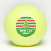 Kerstsport Funny Decks The Balls of Halls Tennisballen (Voorkant)
