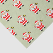 Kerstsport Softball Tissuepapier (Detail)