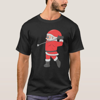 Kerstsport voor de kerstman met het kerstfeest X-M T-shirt