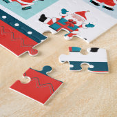 Kerstsporten Adventskalender Legpuzzel (Zijkant)