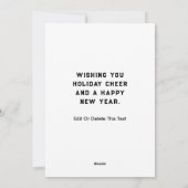 Kerstsportkalender Aftellen Vakantiekaarten Feestdagenkaart (Achterkant)