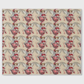 kerstsprookjespapier cadeaupapier (Vlak)