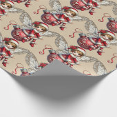 kerstsprookjespapier cadeaupapier (Hoek)