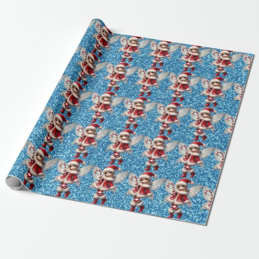 kerstsprookjespapier cadeaupapier (Uitgerold)