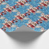kerstsprookjespapier cadeaupapier (Hoek)
