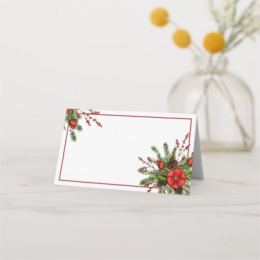 Kerstspuitbus Kerst Plaatskaartje (Voorkant)