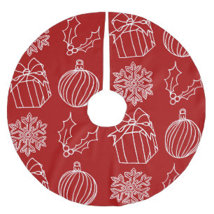 Kerstspullen - Sneeuwvlok, Hulst, Cadeau en Kerstboom Rok