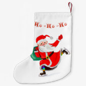 kerststaart kerstman met cadeautjes - Fun Kleine Kerstsok (Achterkant)