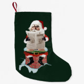 kerststaart met kerstcadeaus "Party pooper" Kleine Kerstsok (Voorkant)