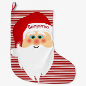 kerststaart met kerststaart grote kerstsok (Voorkant)