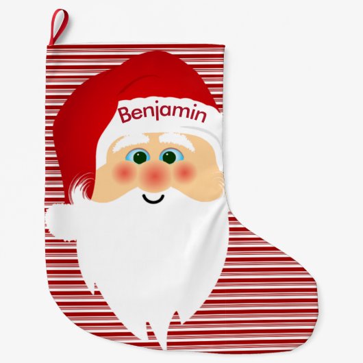 kerststaart met kerststaart grote kerstsok (Voorkant)