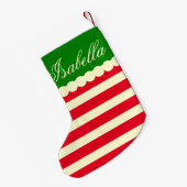 kerststaart met Stripey Kleine Kerstsok (Achterkant (Hangend))