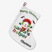 kerststaart, Santa Elf Grote Kerstsok (Voorkant (Hangend))