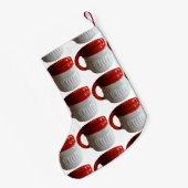 kerststaart voor de kerstman met de Mok (knippere Kleine Kerstsok (Achterkant (Hangend))