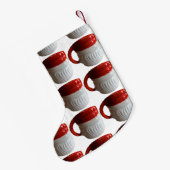 kerststaart voor de kerstman van de Mok (winnaar) Kleine Kerstsok (Achterkant (Hangend))