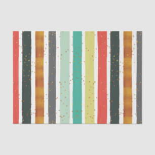 kerststaarten met gouden ruggen tissuepapier