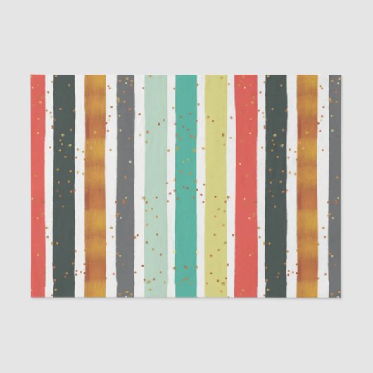 kerststaarten met gouden ruggen tissuepapier (Voorkant)