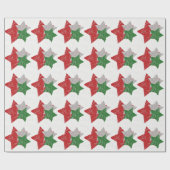 kerststaartschroot cadeaupapier (Vlak)