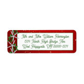 kerststaarvis Kreukstremmels Etiket (Voorkant)