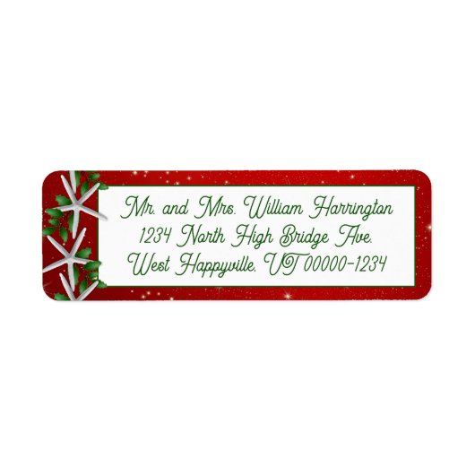 kerststaarvis Kreukstremmels Etiket (Voorkant)