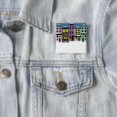 Kerststad ~ Button (In situ)