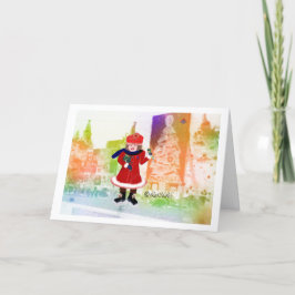 Kerststad LeeMarie’s Creative Design Kaart