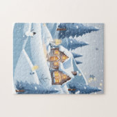 Kerststad Legpuzzel (Horizontaal)