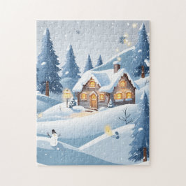 Kerststad Legpuzzel