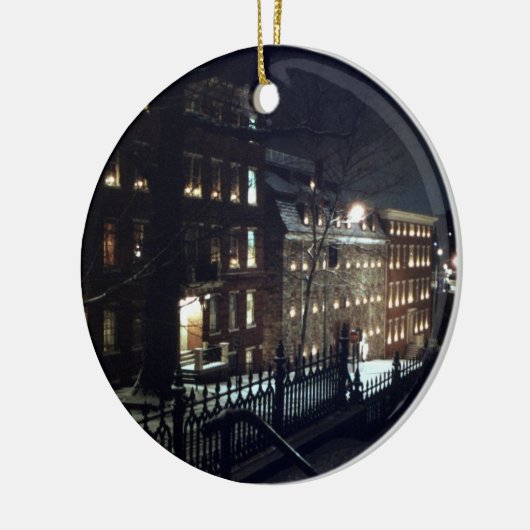 Kerststad Ornament (Links)