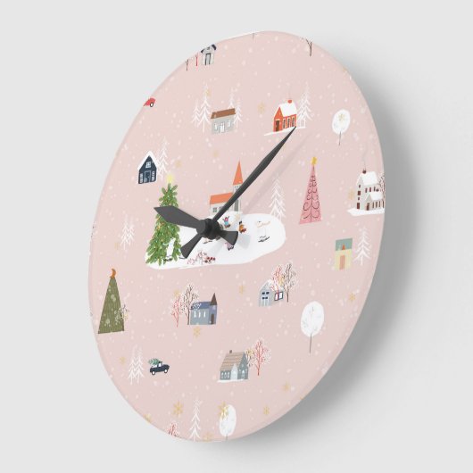 Kerststad: Schattige  landschap Grote Klok (Hoek)