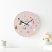 Kerststad: Schattige  landschap Grote Klok (Huis)